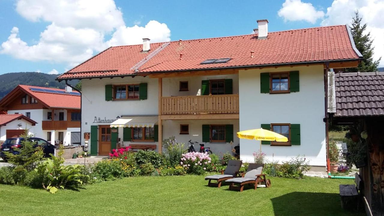 Gaestehaus Attenhauser Unterammergau Exteriér fotografie